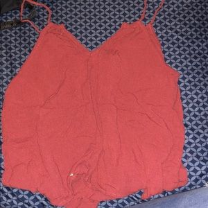 Make offers maroon tank top
